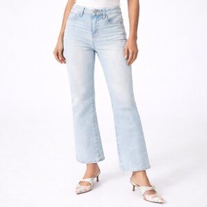 American Eagle Outfitters Sky Blue Next Level Stretch Kick Boot Crop NWT